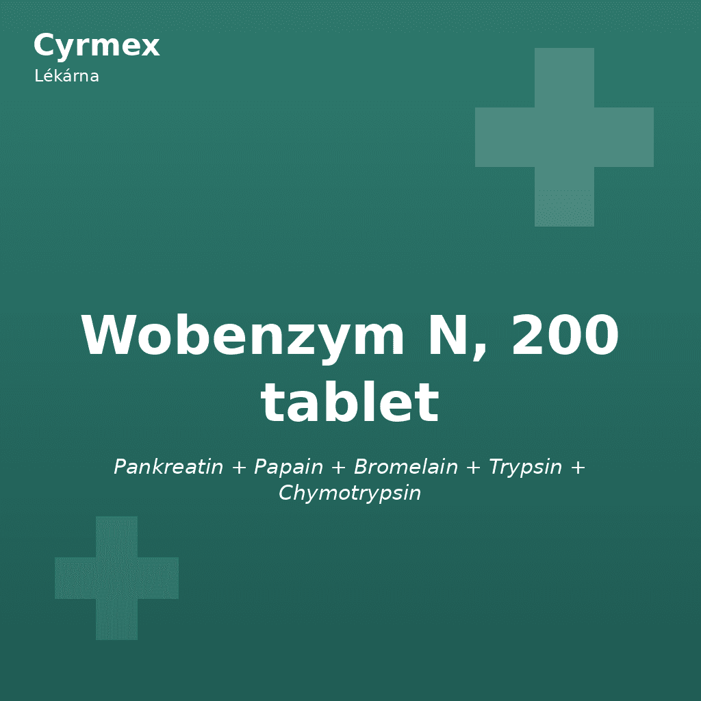 Wobenzym N, 200 tablet