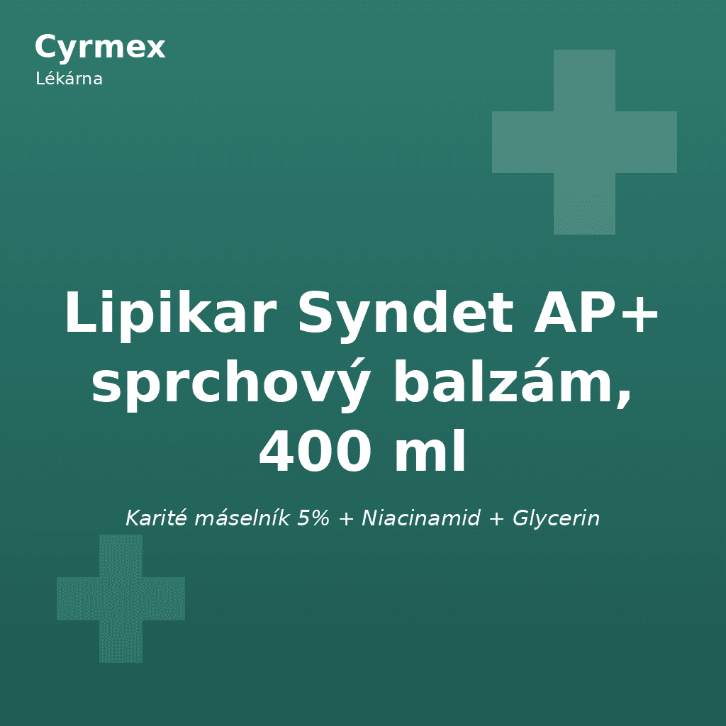 Lipikar Syndet AP+ sprchový balzám, 400 ml