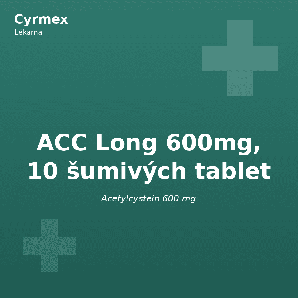 ACC Long 600mg, 10 šumivých tablet