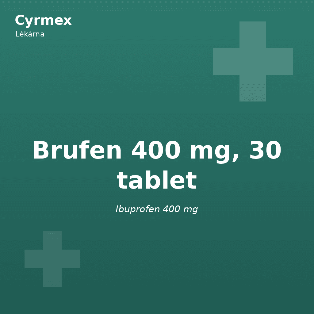 Brufen 400 mg, 30 tablet