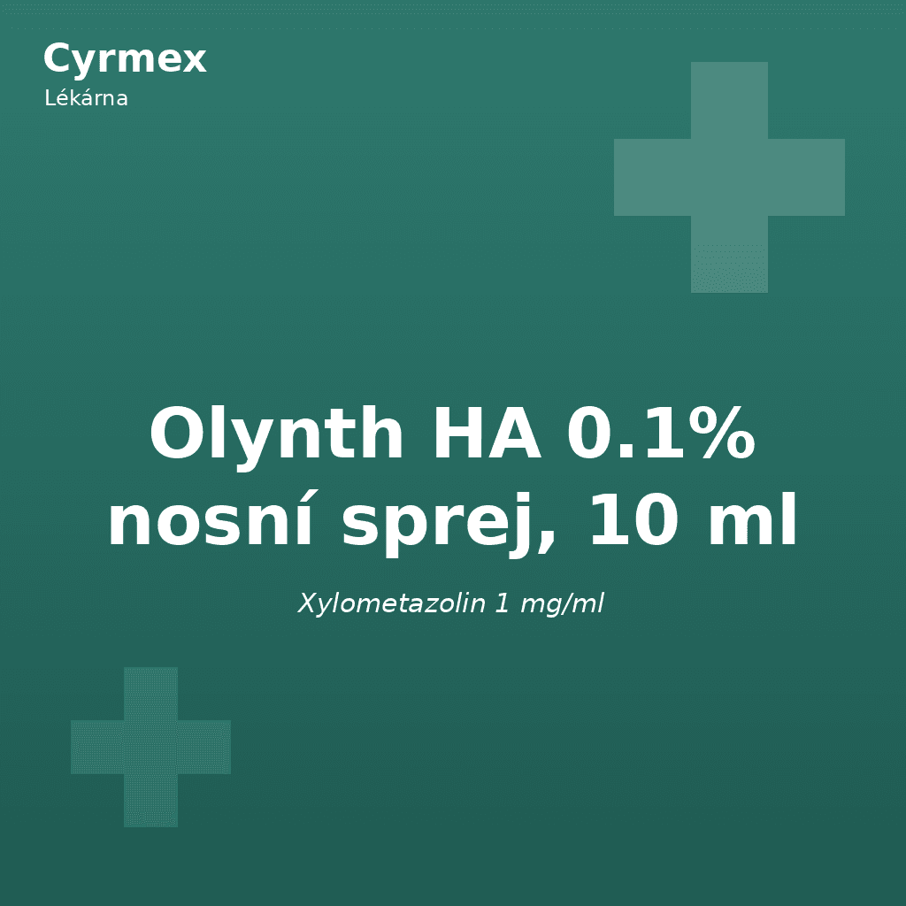 Olynth HA 0.1% nosní sprej, 10 ml