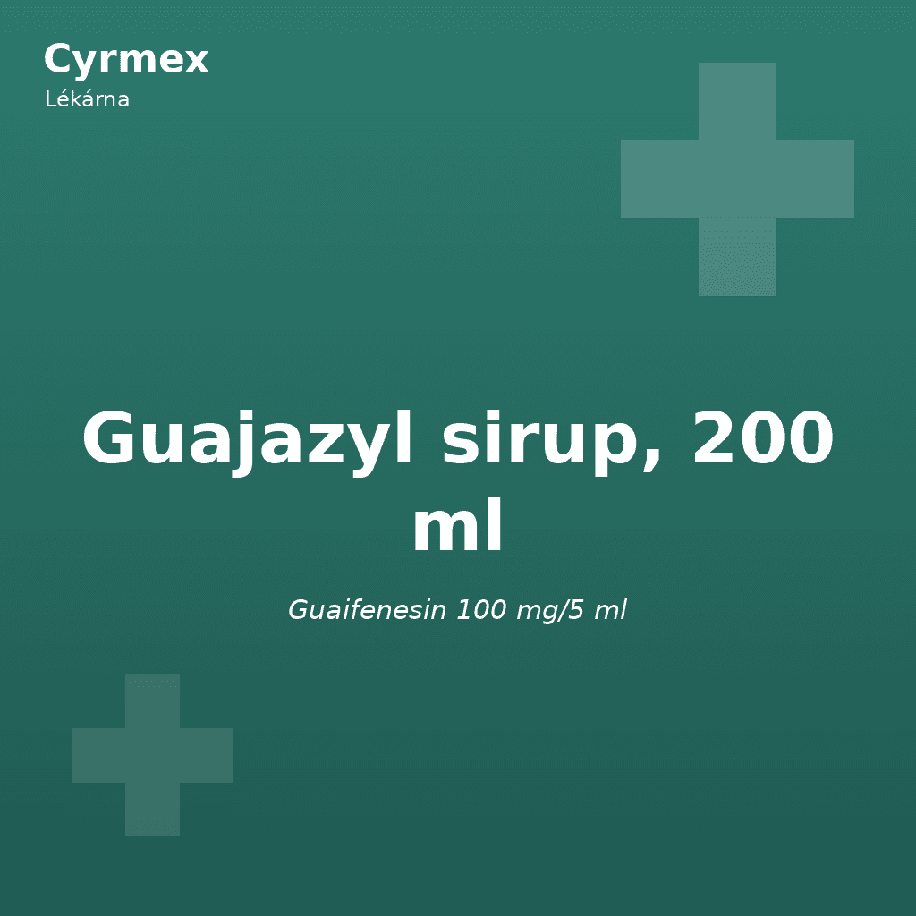 Guajazyl sirup, 200 ml