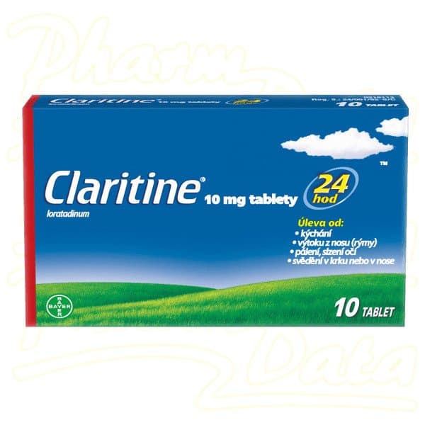Claritine 10 mg, 10 tablet