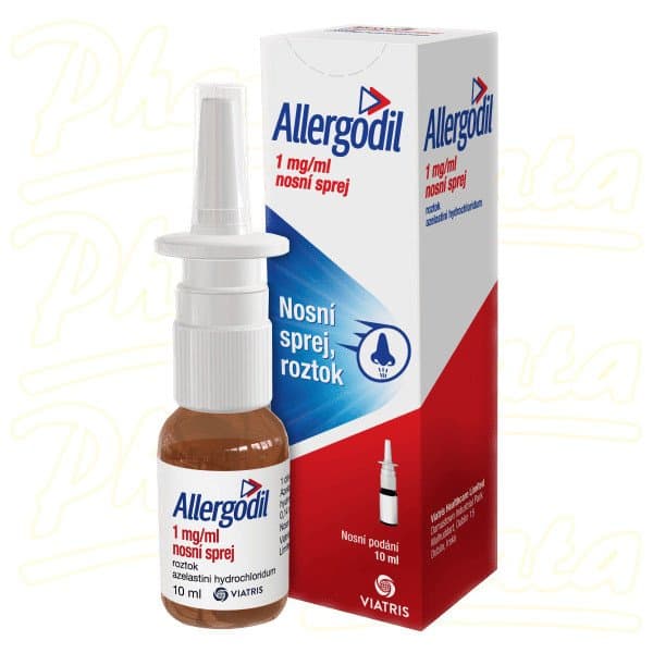 Allergodil nosní sprej 0.1%, 10 ml