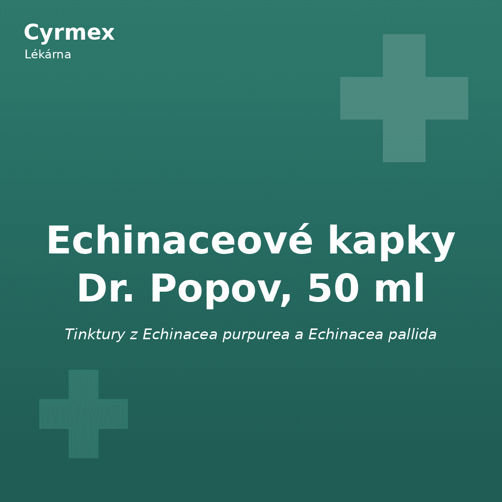 Echinaceové kapky Dr. Popov, 50 ml